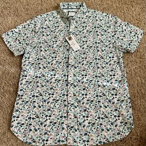 Denim & Flower Multicolor Floral Men's Shirt